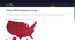 Desktop Screenshot of foreclosurelistingsusa.com